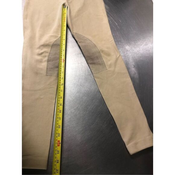 Private Edition Juniors Horse Show Equestrian Tan Workout Activewear Horseback R - Picture 8 of 8